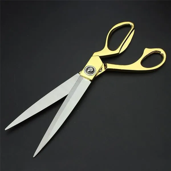 0560 Gold Plated Professional Cloth Cutting Scissor