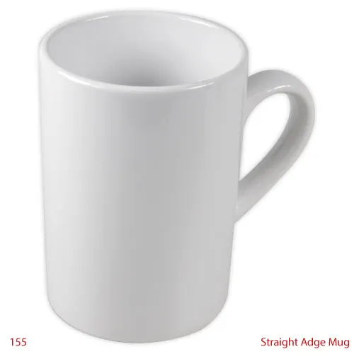 10 OZ with Straight Edge Mug