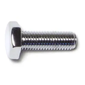 1/4"-28 x 3/4" Chrome Grade 5 Hex Cap Screws (10 pcs.)