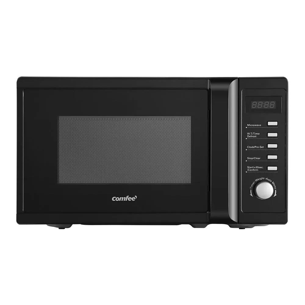 20L Microwave Oven 700W Countertop Kitchen Cooker Black