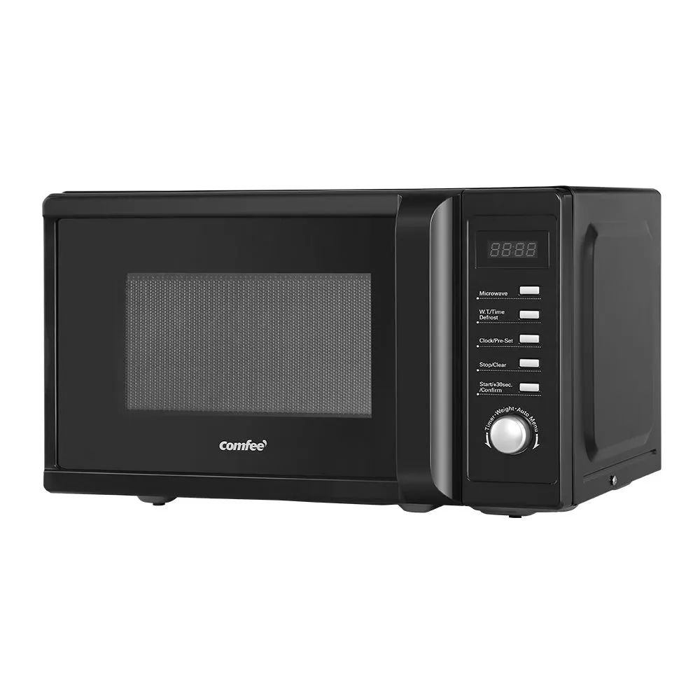 20L Microwave Oven 700W, LED Display, Child-Lock - Comfee