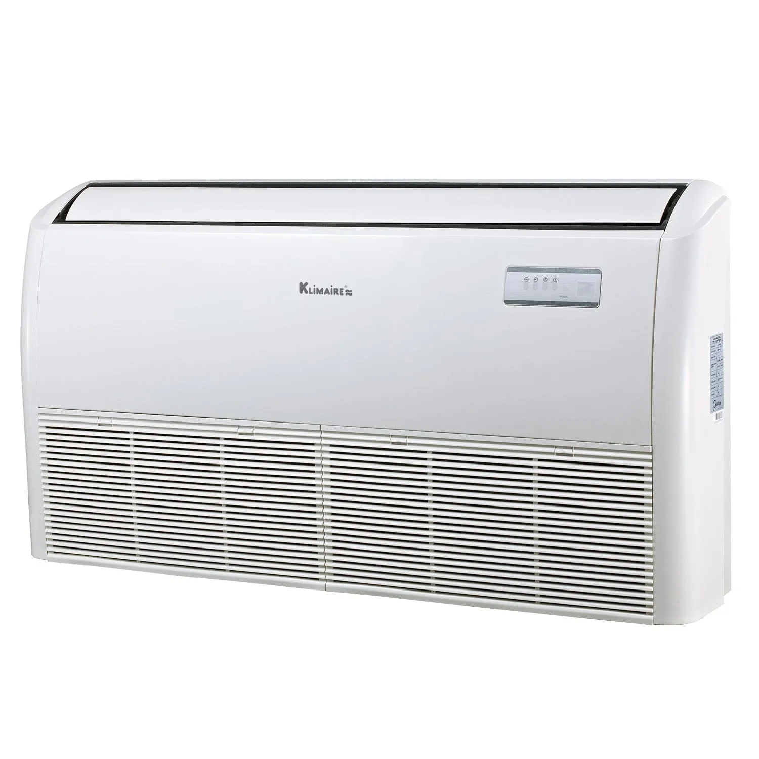 3-Zone Klimaire 20.8 SEER2 Multi Split Floor-ceiling Ducted Air Conditioner Heat Pump System 18 18 24