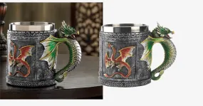 3D Stainless Steel Dragon Mug – Make Your Kids Happier With A Funky Mug!