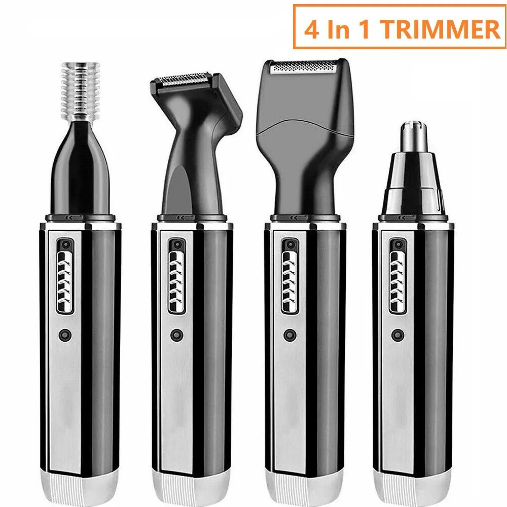 4 In 1 Electric Shaving Nose Ear Trimmer Safety Face Beard Care