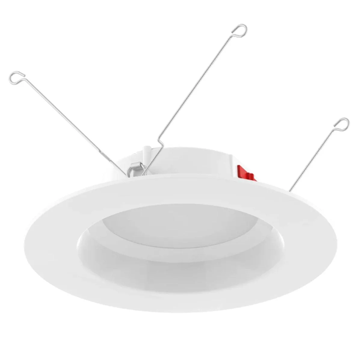 6 inch R34 Retrofit LED Can Light, 10 Watts, 900lm, Selectable 2700K to 5000K, Smooth Trim