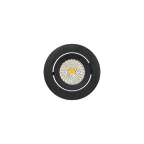 Adjustable Flat Recessed Downlight | Assorted Finish | 5 Colour LED