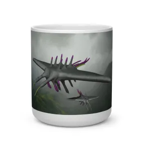 Alpha Creature Heart Shape Mug