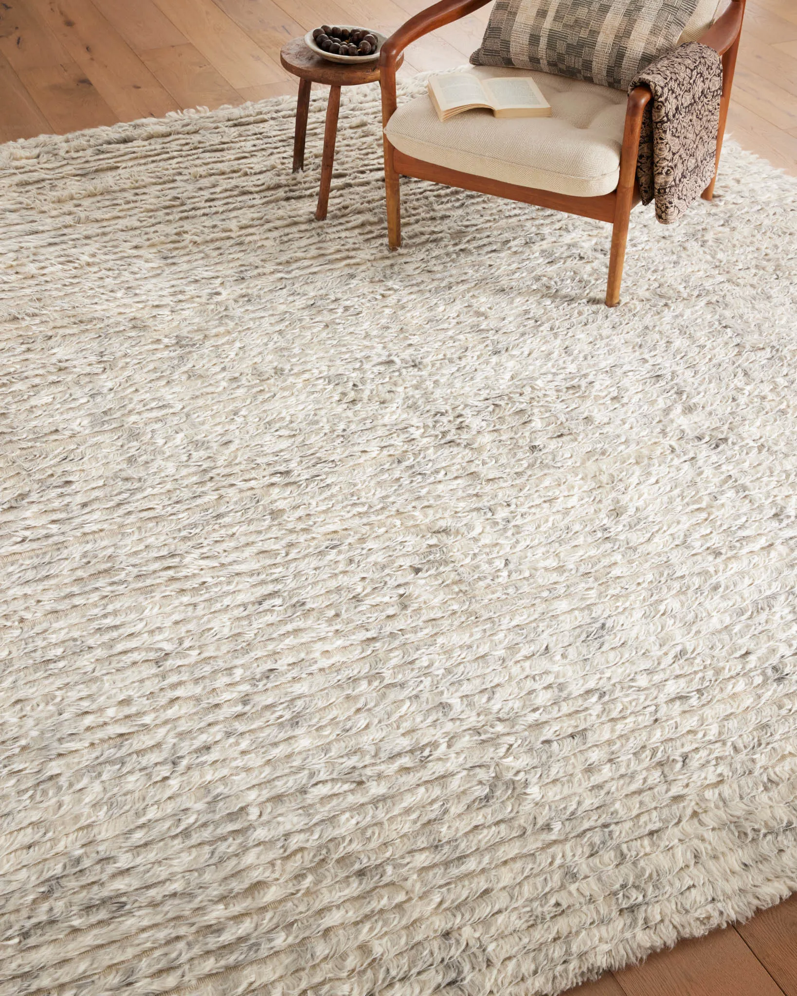 Amber Lewis x Loloi Woodland Rug - Silver