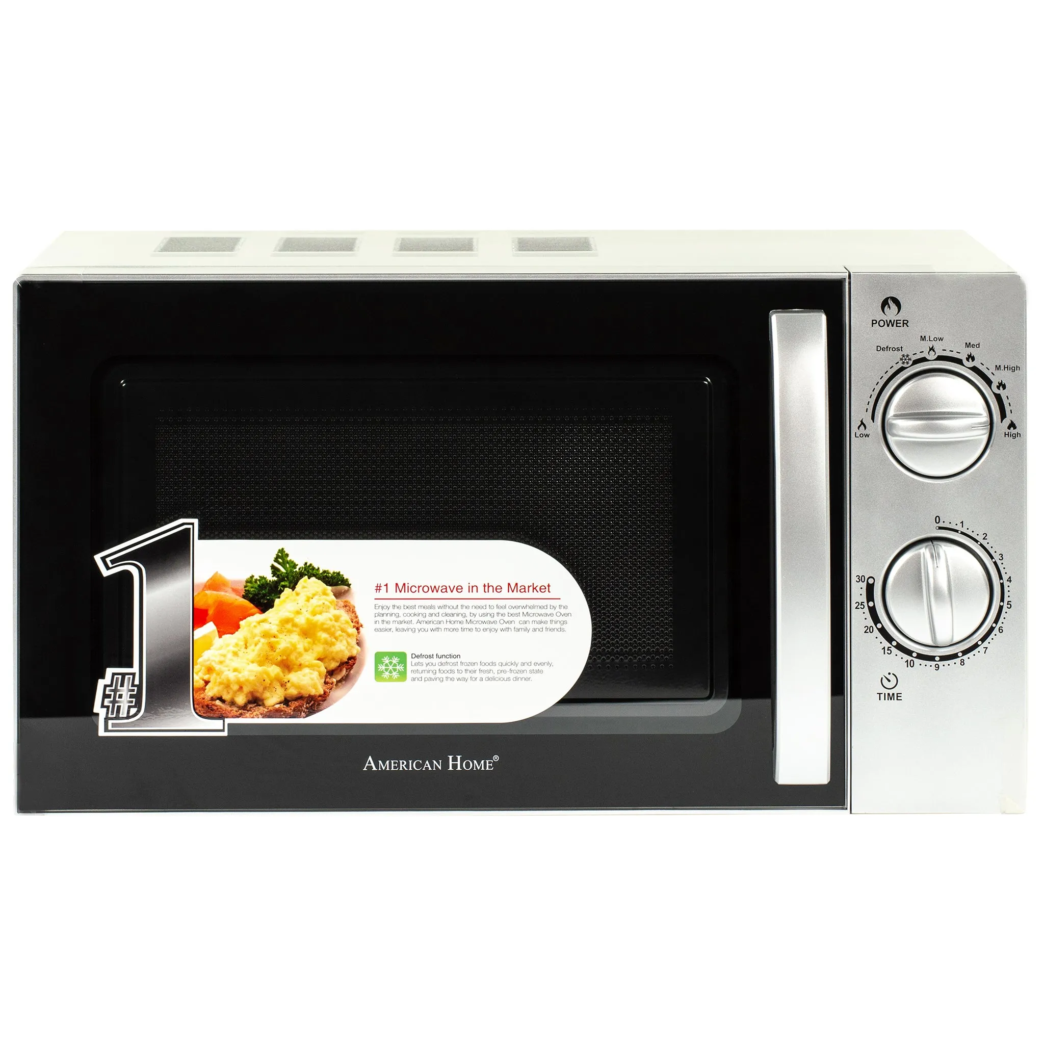 AMW-20MCS AME.HOME 20L MICROWAVE OVEN SILVER