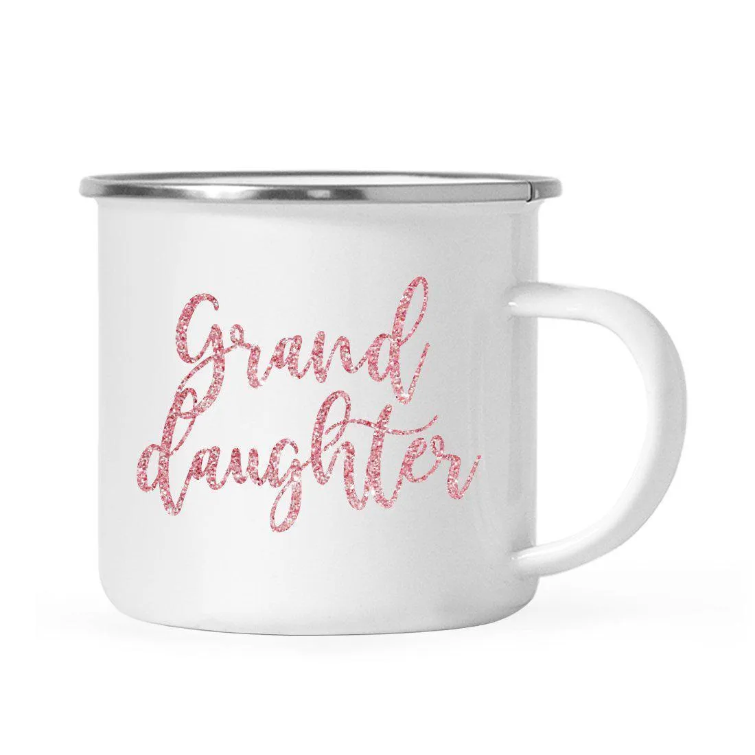 Andaz Press 11oz Faux Pink Glitter Girly Campfire Coffee Mug