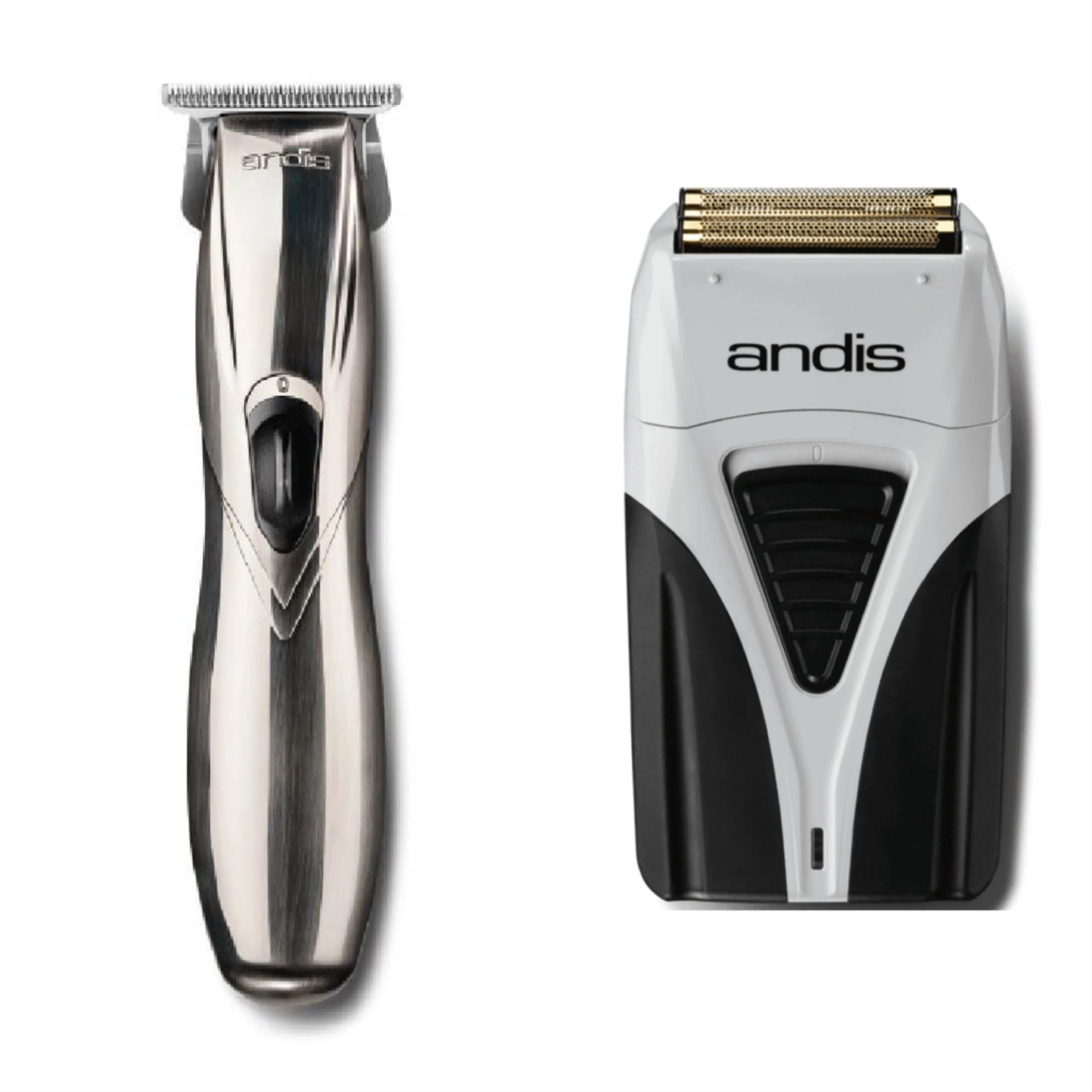 Andis 2pc Cordless Combo – Cordless Slimline GTX, Cordless Foil Shaver Plus