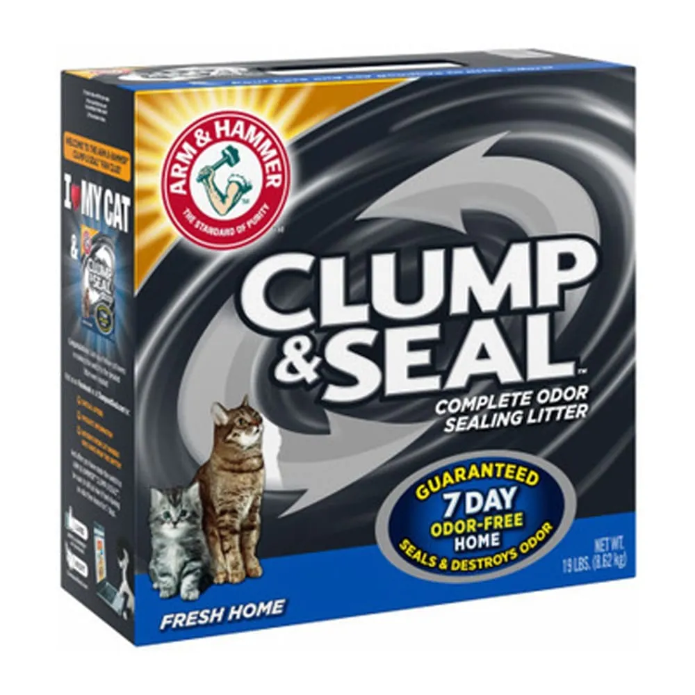 Arm & Hammer Clump & Seal Multi-Cat Cat Litter 19 lb