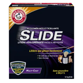 Arm & Hammer Clump & Seal Slide Clay Cat Litter, 12.7kg, Odour Control litter