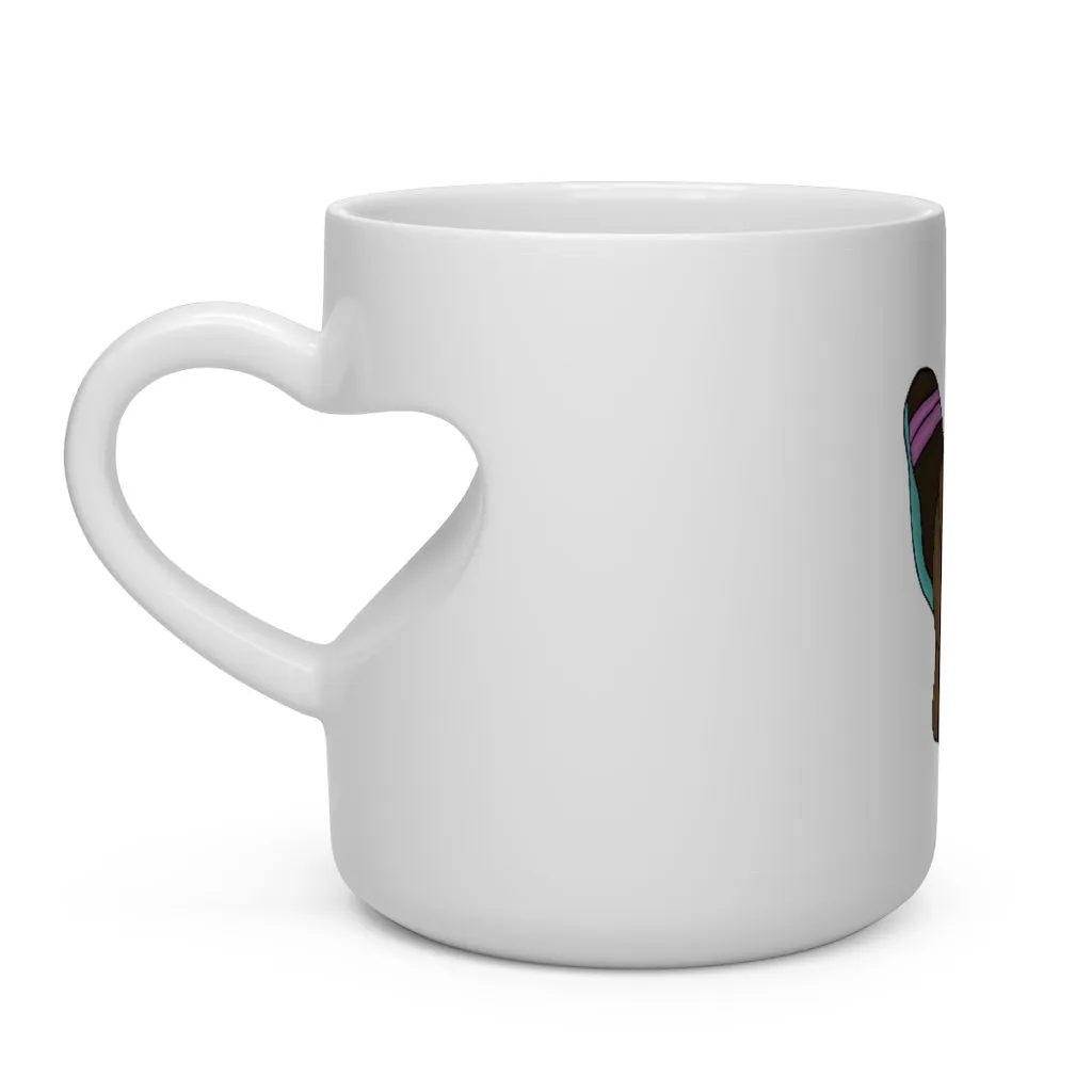 Beachu Heart Shape Mug