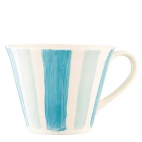 Belleek Classic Flared Mug Hand Painted - Striped