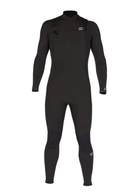 Billabong Mens Absolute 3/2mm Chest Zip GBS Steamer Wetsuit