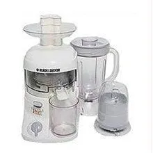 Black & Decker JBG60 600W 3-in-1 Juicer Blender Grinder (220 Volt)