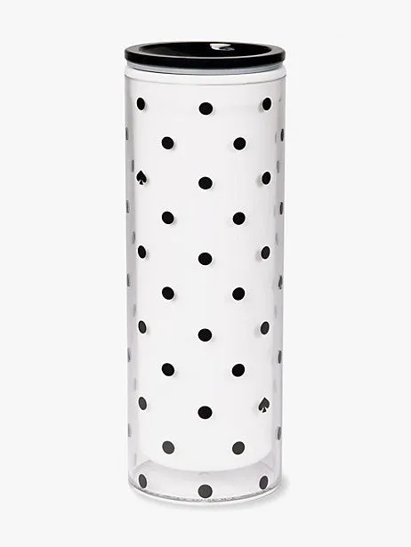 Black Spade Dot Thermal Mug (Kate Spade)