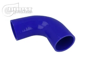 BOOST Products Silicone Elbow 90 Degrees, 10mm (3/8") ID, Blue