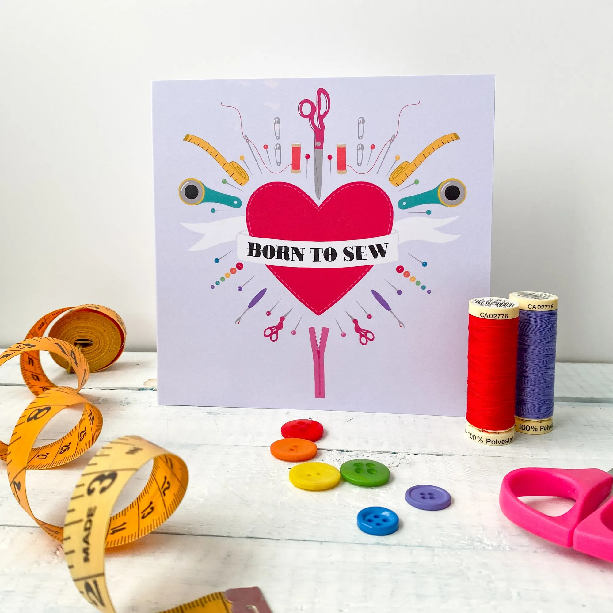 Born to Sew Card