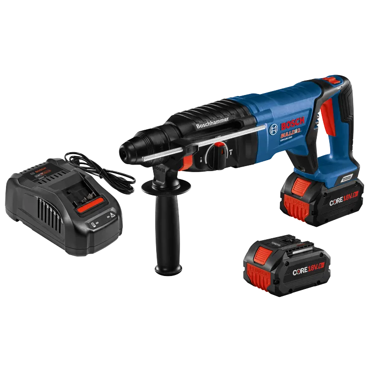 BOSCH 18V EC SDS-PLUS® BULLDOG™ 1" Rotary Hammer Kit