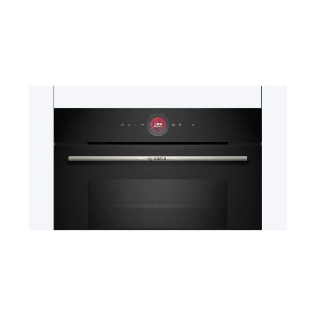 Bosch CMG7241B1B Series 8 Built-in Compact Oven with Microwave Function