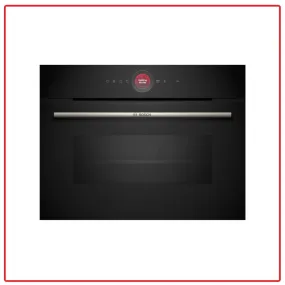 Bosch CMG7241B1B Series 8 Built-in Compact Oven with Microwave Function