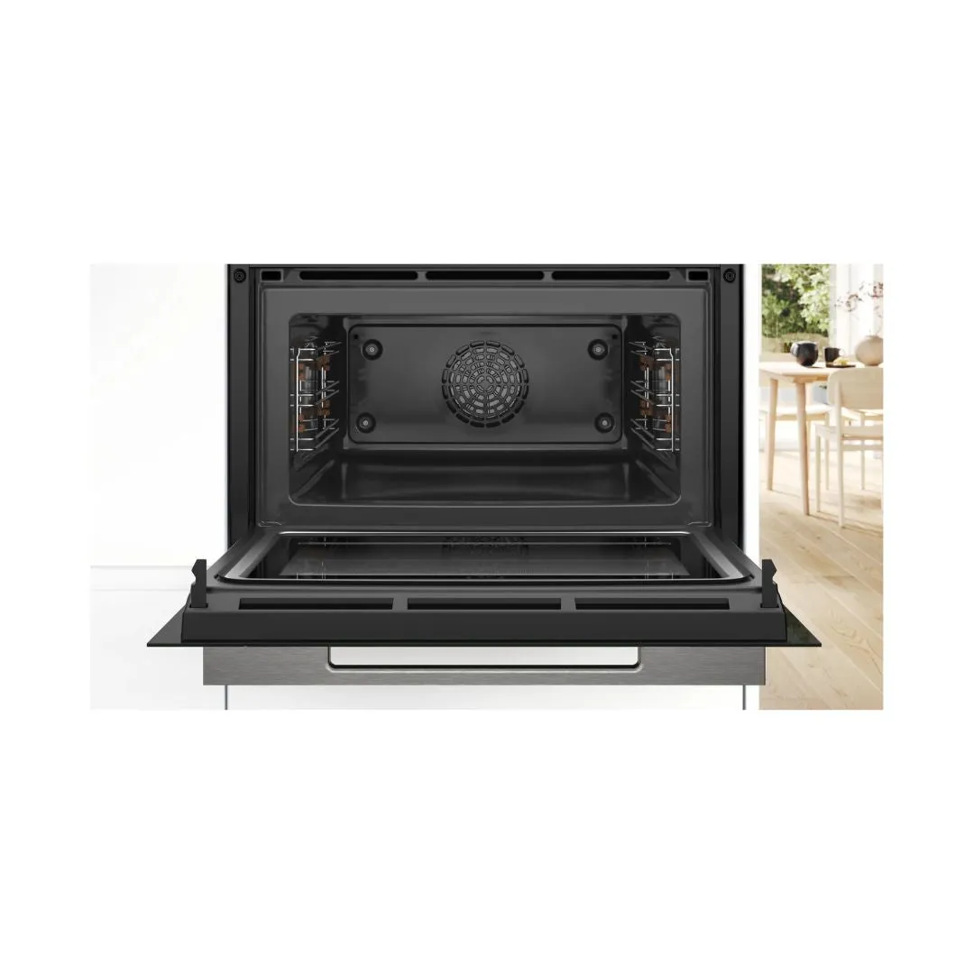 Bosch CMG7241B1B Series 8 Built-in Compact Oven with Microwave Function