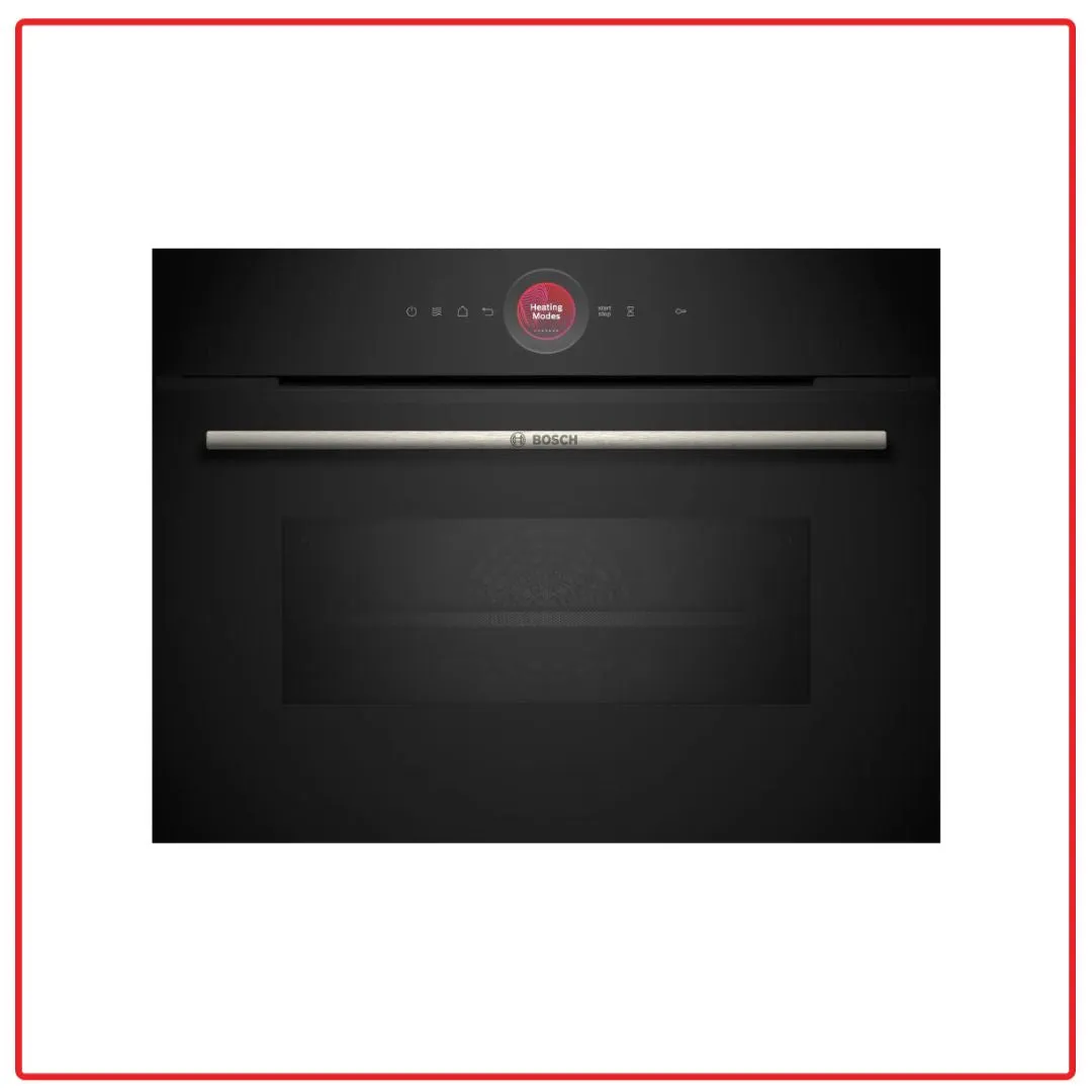 Bosch CMG7241B1B Series 8 Built-in Compact Oven with Microwave Function