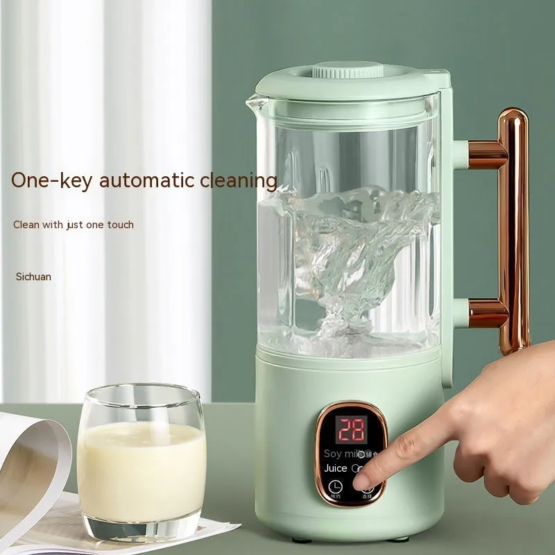 Broken Wall Soybean Milk Machine Household Small Mini Multi-function Full Heating Automatic Cleaning