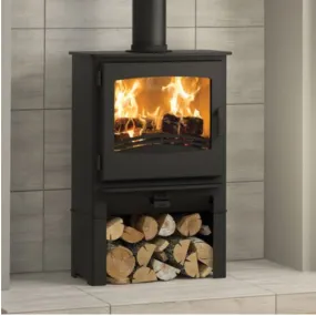 Broseley Desire 5 Widescreen Stove With Log Store