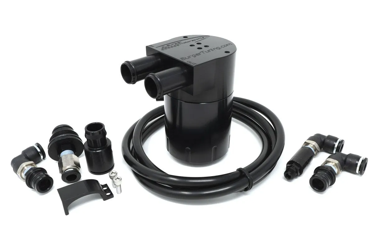 Burger Motorsports BMS Vacuum Side Oil Catch Can Kit N54 BMW 135i E82 E88 1M E82 335i E90 E92 535i E60