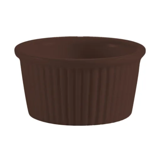 CAC China RKF-4-BWN Ramekin / Sauce Cup