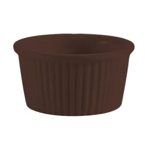 CAC China RKF-4-BWN Ramekin / Sauce Cup