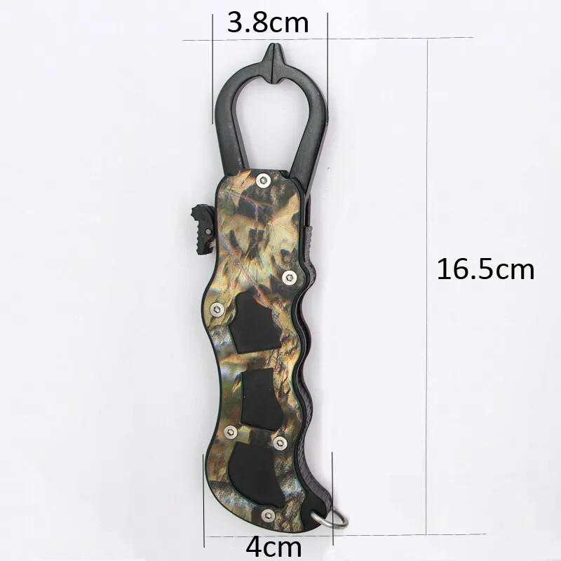 Camo Aluminum Alloy Fishing Pliers Fish Lip Grip Set Cutter Line Remove Hook Split Ring Carp fish Goods For Fishing