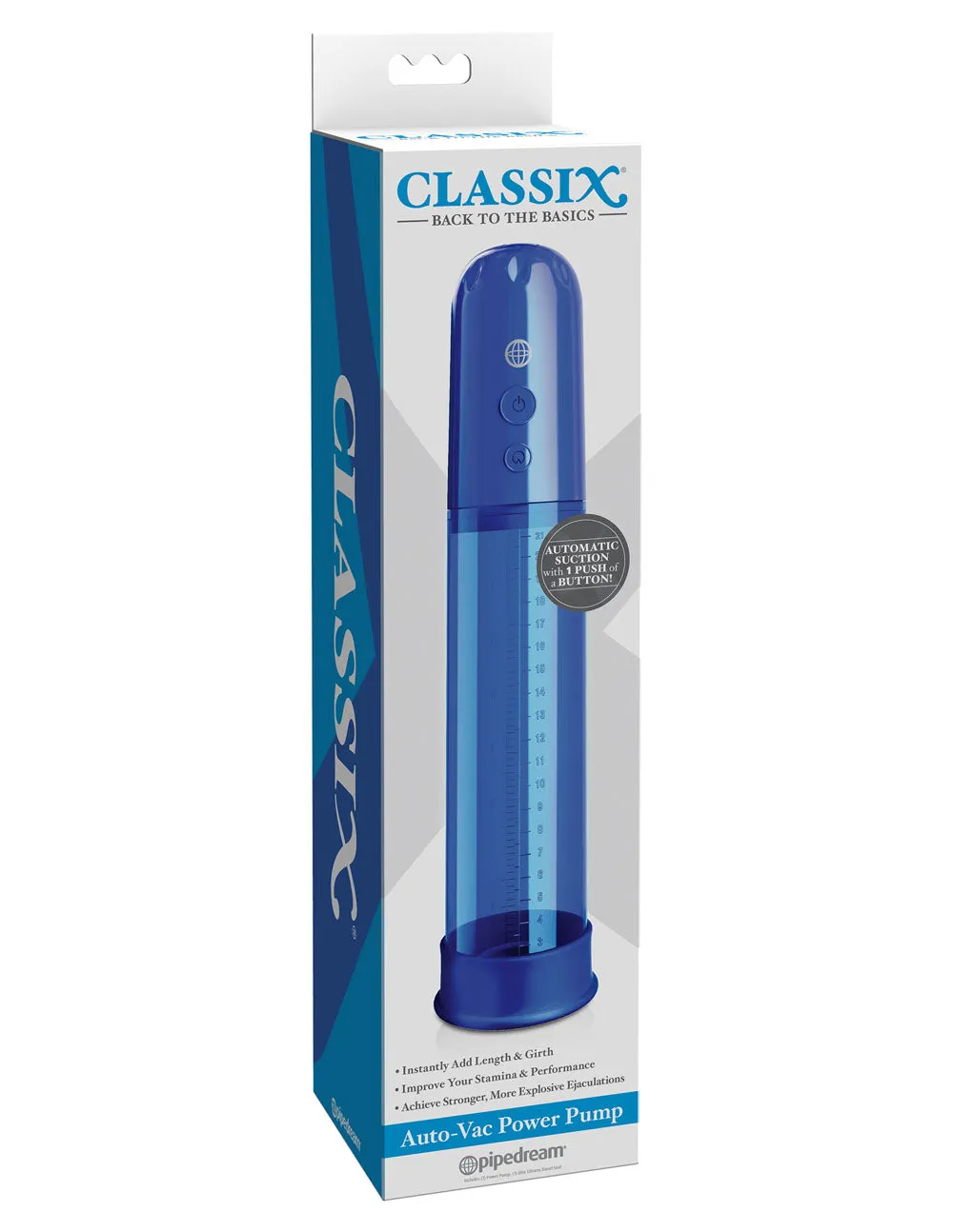 Classix Auto-Vac Power Pump - Blue