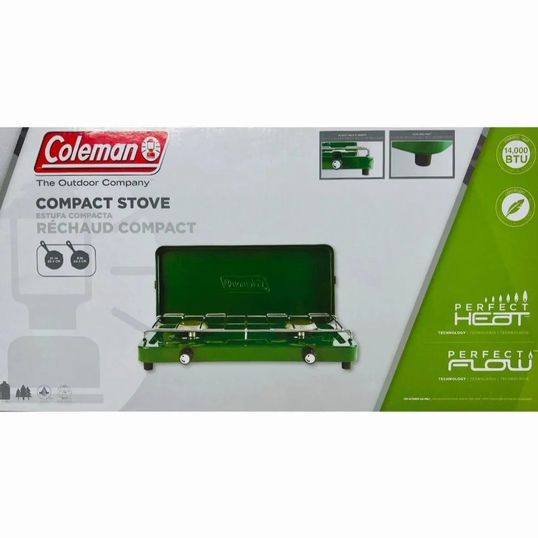 Coleman Compact Gas Stove - 2 Burners