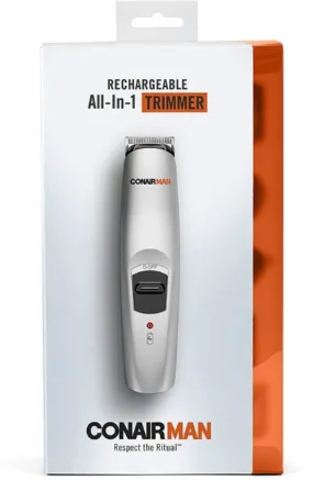 Conair Man Rechargeable All In 1 Trimmer, [GMT189R]