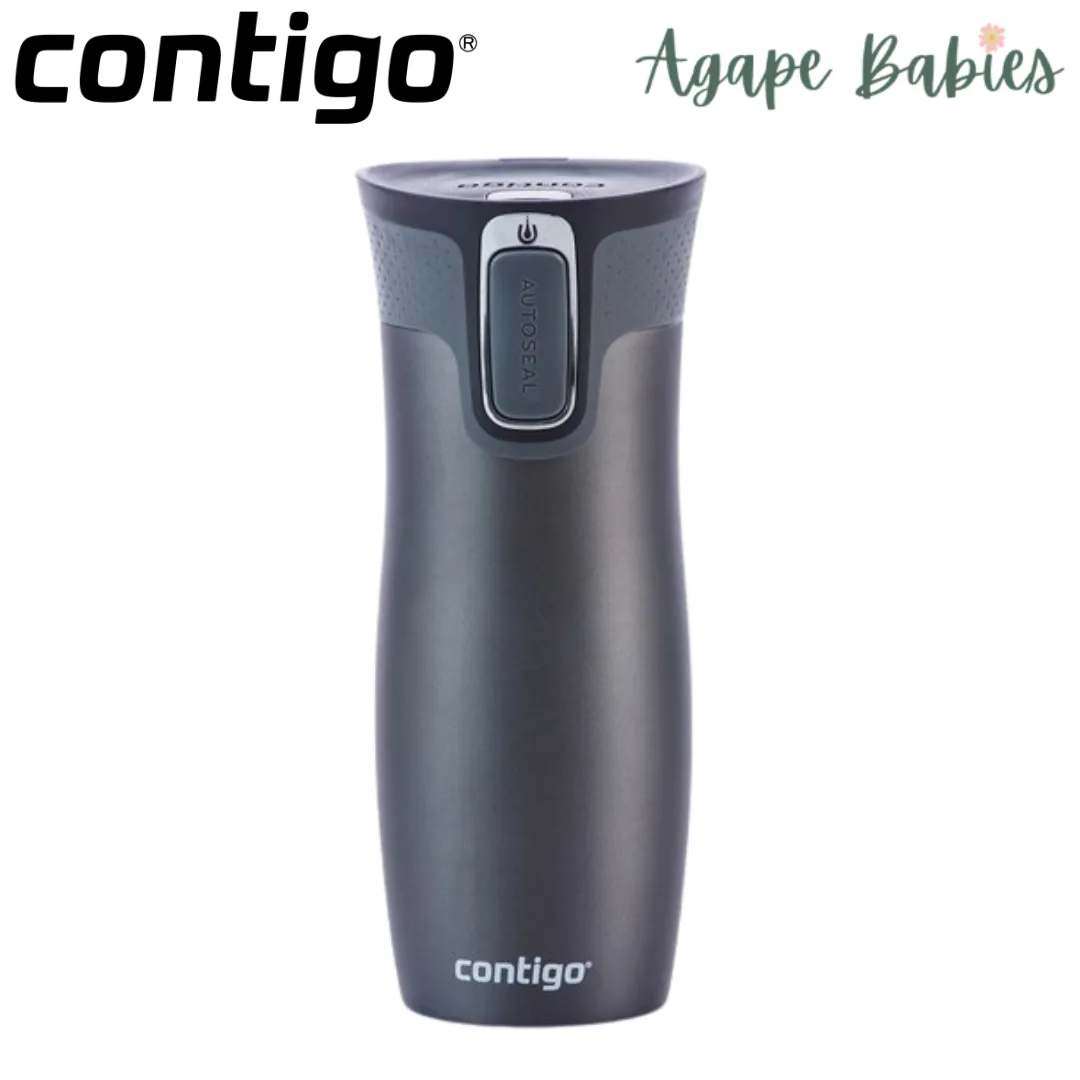 Contigo Autoseal W/Loop Vacuum Insulated Mug 470ml Gunmetal