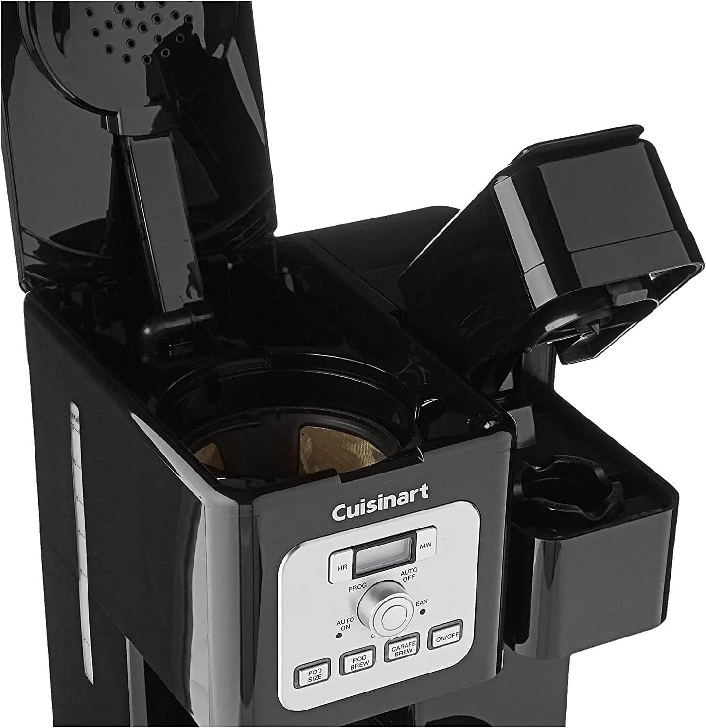 Cuisinart 12-Cup Coffee Center Brew Basics  Coffeemaker, 2-in-1 Pods   Drip, Black - Certified Refurbished