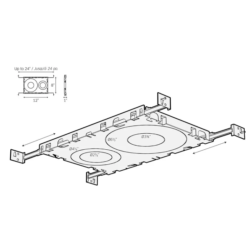 Dals RFP-UNI Universal Rough-in Plate