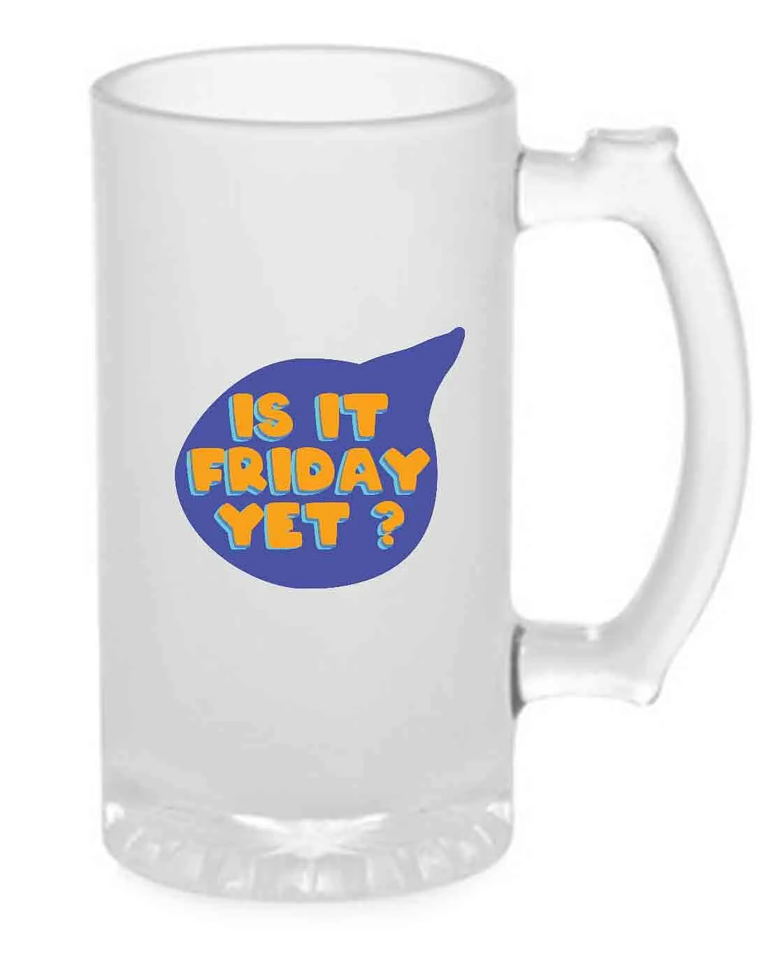 Designer 16oz Beer Mug   -  Friday