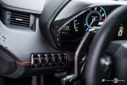 DMC Lamborghini Aventador Edizione-GT Carbon Fiber Interior Panels & Steering Wheel