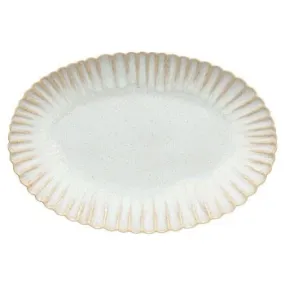 Eivissa Scalloped Edge Oval Platter