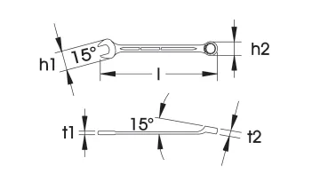 Elora Combination Spanner 1.3/8" AF