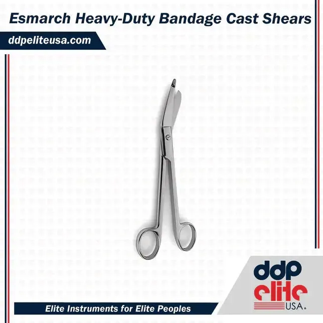 Esmarch Heavy-Duty Bandage and Cast Shears | Ddpeliteusa