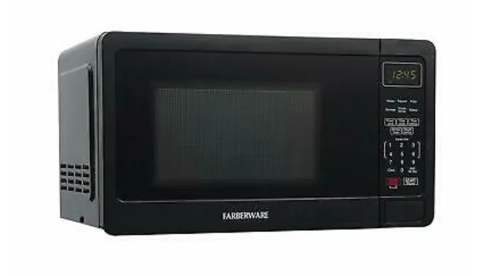 Farberware Microwave Oven FRF07BBTBKH 0.7 Cubic Foot 700 Watt (Refurbished) - Ships Quick!