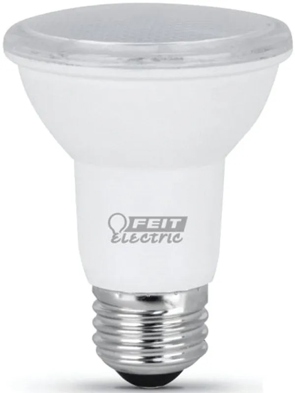 Feit Electric PAR2050/850/10KLE LED Lamp, Flood/Spotlight, PAR20 Lamp, 50 W Equivalent, E26 Lamp Base, 5000 K Color Temp :BX  3: QUANTITY: 1