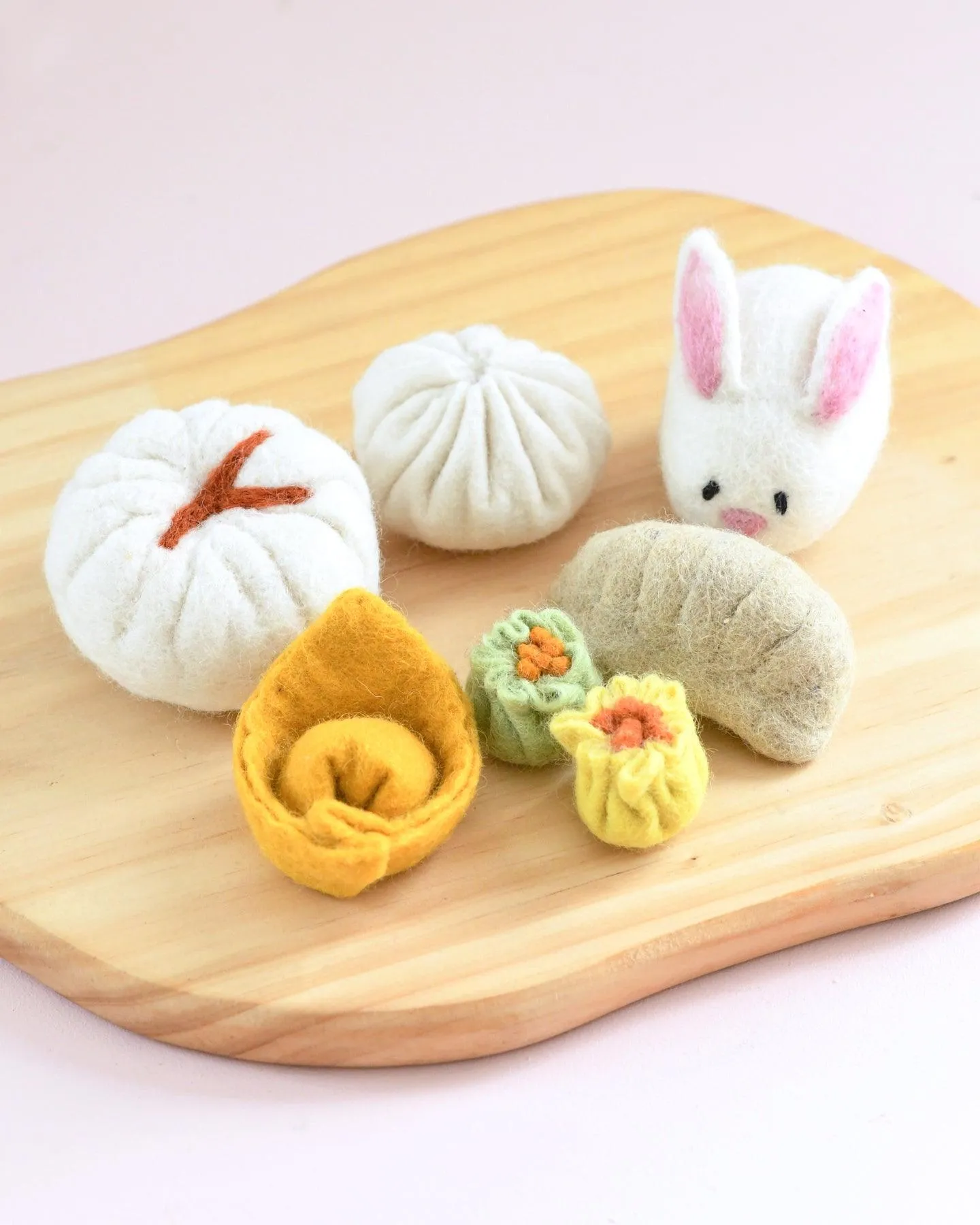 Felt Dim Sum Yum Cha Play Food Set