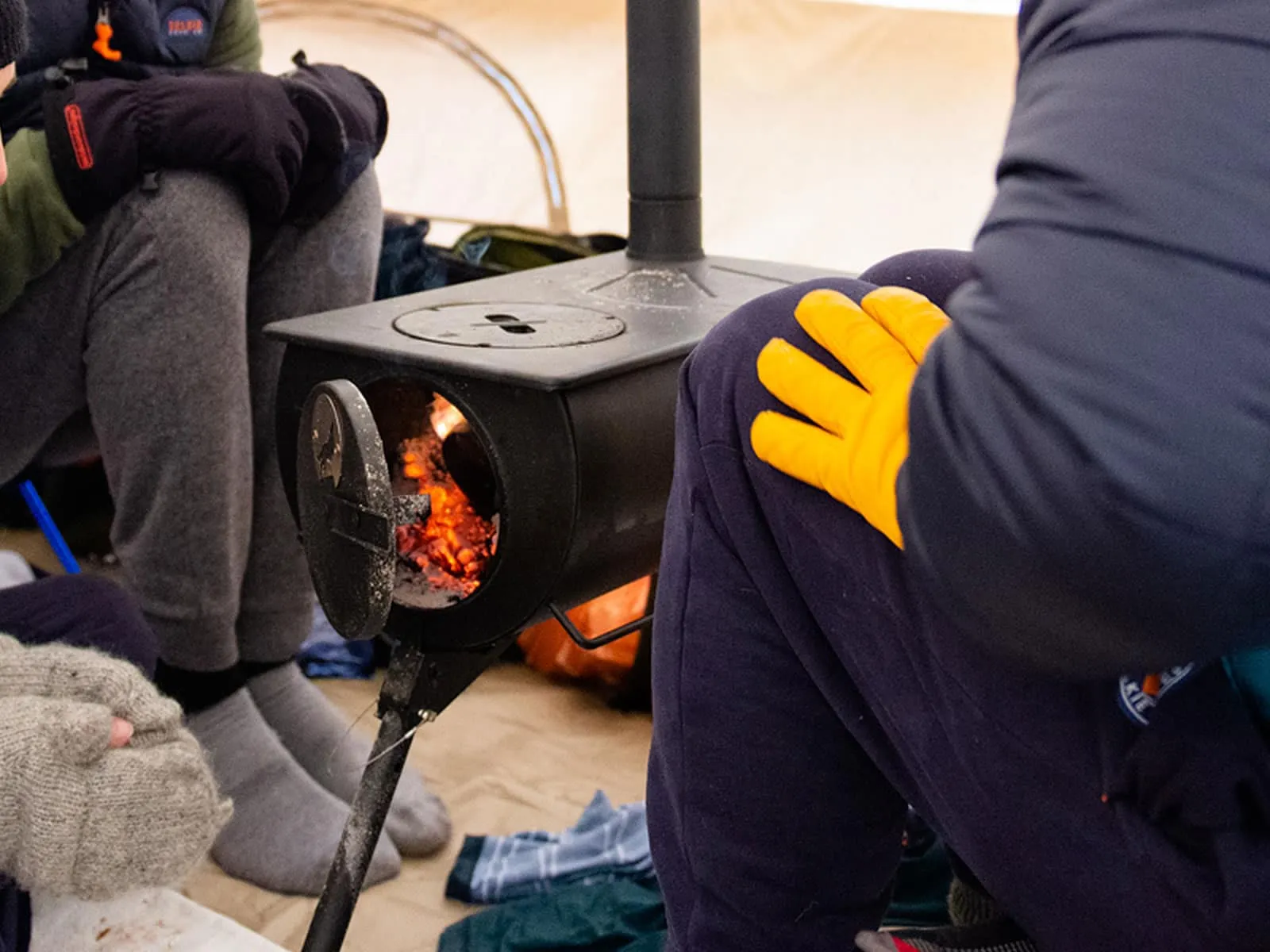 Frontier Stove with FREE Bell Tent Flashing Kit